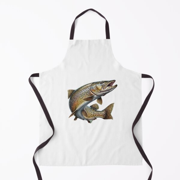 Item preview, Legendary Hunter Brown Trout Fishing Design - Fisherman Gift designed and sold by NoFishToday.