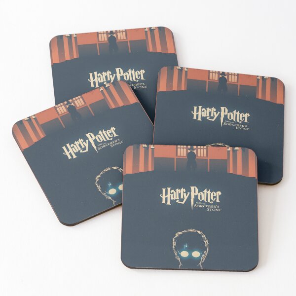 Item preview, Harry Potter Original Custom Vintage Movie Poster Wall Art designed and sold by Cool Robot Bro..