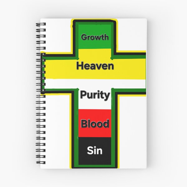Item preview, the wordless cross telling salvation through colors designed and sold by gracehopelove.