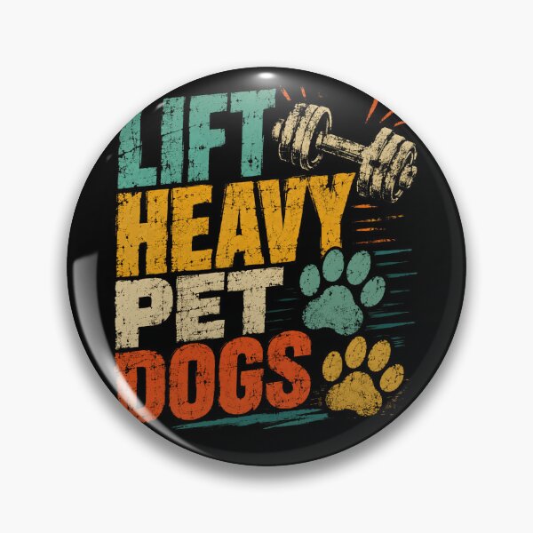 Item preview, Lift Heavy Pet Dogs Weightlifting Dog Lover Fitness Enthusiast designed and sold by HumansStuck12.