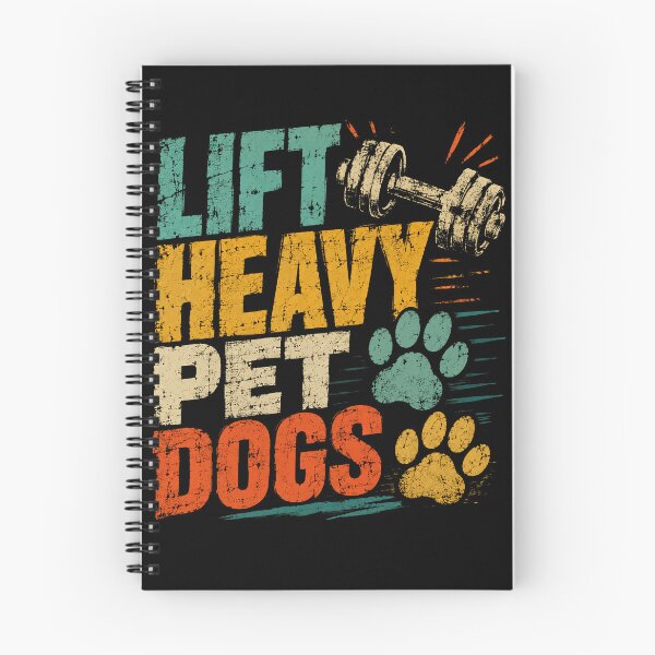 Item preview, Lift Heavy Pet Dogs Weightlifting Dog Lover Fitness Enthusiast designed and sold by HumansStuck12.