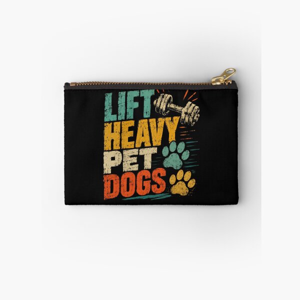 Item preview, Lift Heavy Pet Dogs Weightlifting Dog Lover Fitness Enthusiast designed and sold by HumansStuck12.
