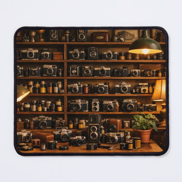 Item preview, Retro Camera Collector’s Room designed and sold by H A R L E I G H .