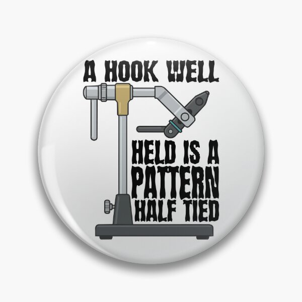 Item preview, Fly tyers text illustration "The Bobbin is the Heartbeat of the Fly". designed and sold by Art-Horizon.