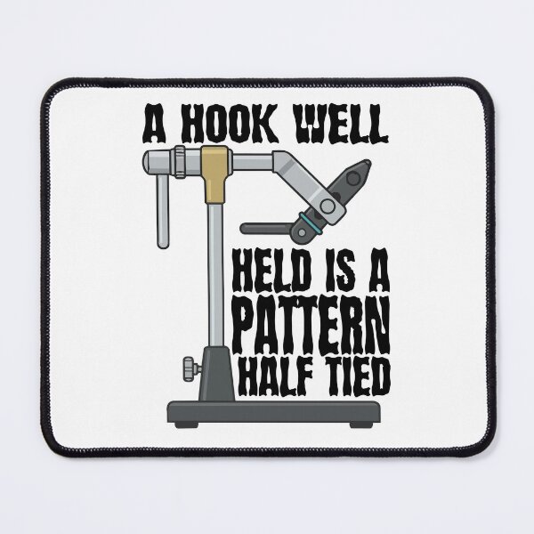 Item preview, Fly tyers text illustration "The Bobbin is the Heartbeat of the Fly". designed and sold by Art-Horizon.