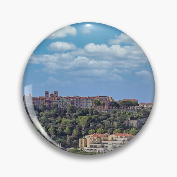Item preview, Prince's Palace of Monaco and old town Monte Carlo cityscape designed and sold by goceris.