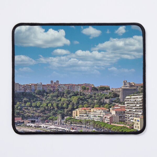 Item preview, Prince's Palace of Monaco and old town Monte Carlo cityscape designed and sold by goceris.
