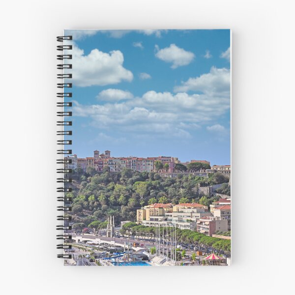 Item preview, Prince's Palace of Monaco and old town Monte Carlo cityscape designed and sold by goceris.
