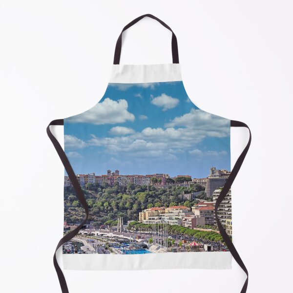 Item preview, Prince's Palace of Monaco and old town Monte Carlo cityscape designed and sold by goceris.