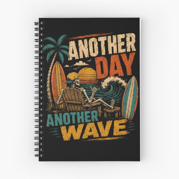 Item preview, Another Day Another Wave Surfing Beach Ocean Waves Surfer designed and sold by HumansStuck12.