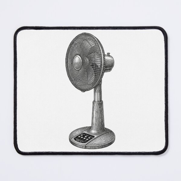 Item preview, Ventilator - Realistic Black And White designed and sold by Minimalisticaly.