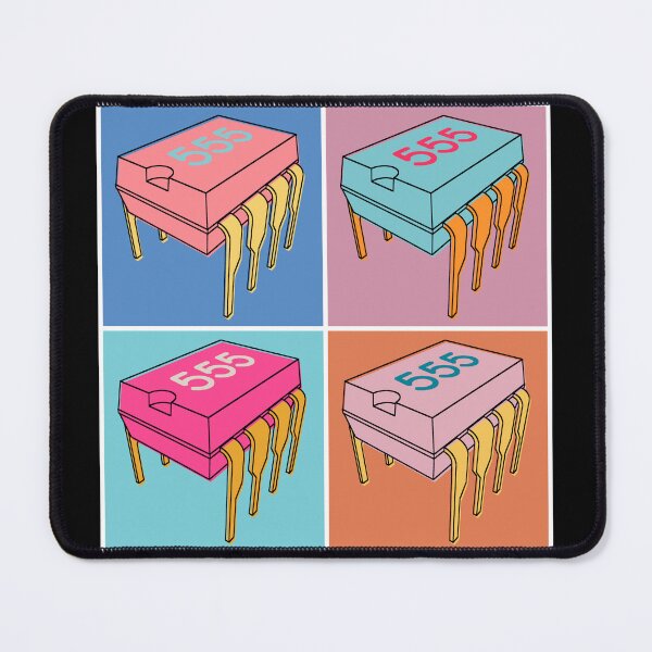 Item preview, The 555 Timer Pop Art designed and sold by Drendalgami.