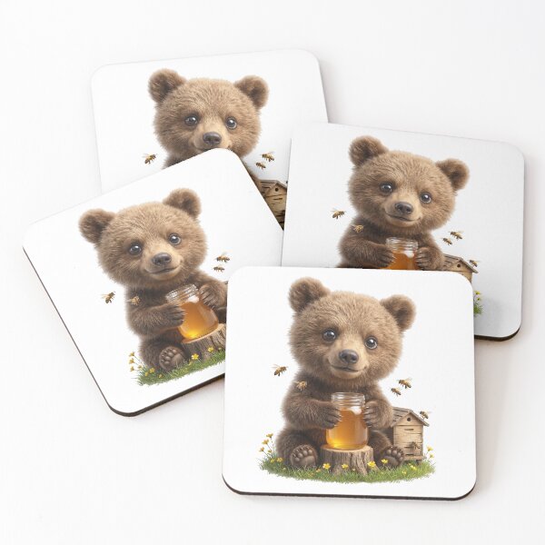 Item preview, Honey Bear Cub designed and sold by Helenaphotoart.