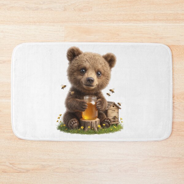 Item preview, Honey Bear Cub designed and sold by Helenaphotoart.
