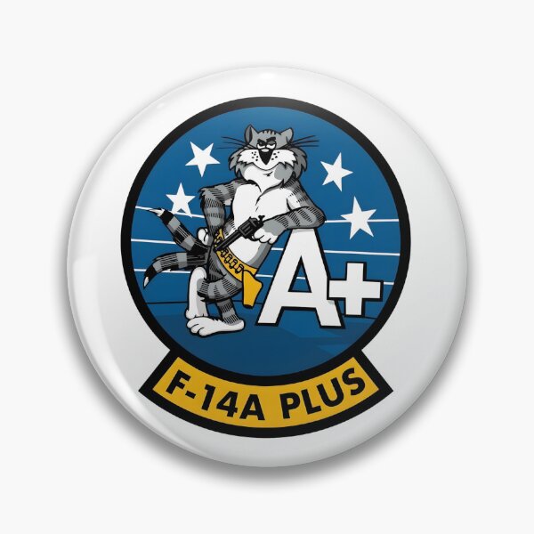 Item preview, F-14A Plus Tomcat Fighter Patch Emblem designed and sold by CharlieDesings.