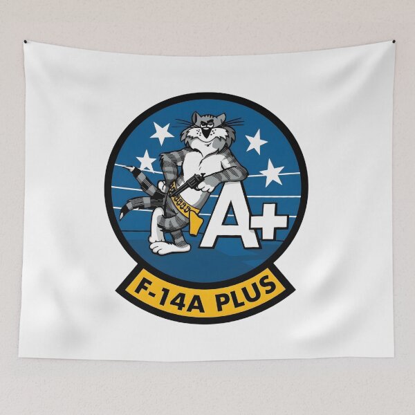 Item preview, F-14A Plus Tomcat Fighter Patch Emblem designed and sold by CharlieDesings.