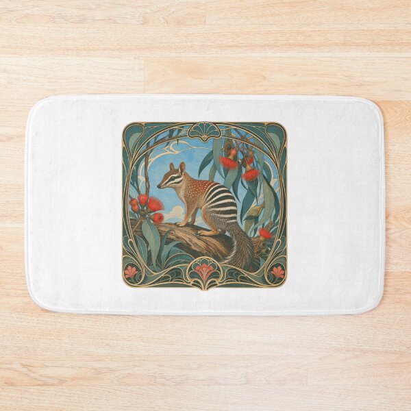 Item preview, Numbat Art Nouveau Australian Wildlife Design designed and sold by AntiqueImages.