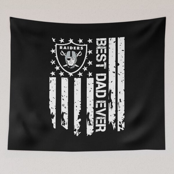 Item preview, Best Dad Ever Raidersman American Flag  designed and sold by Konnartis.