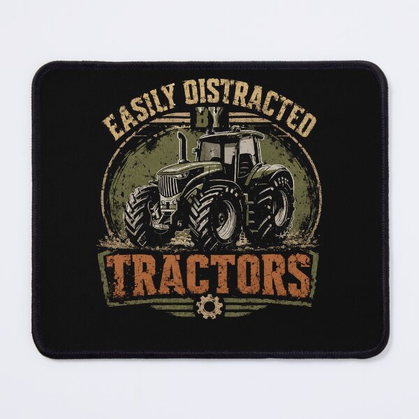 Item preview, Easily Distracted By Tractors Farmer Farming Agriculture Rural Life designed and sold by HumansStuck12.