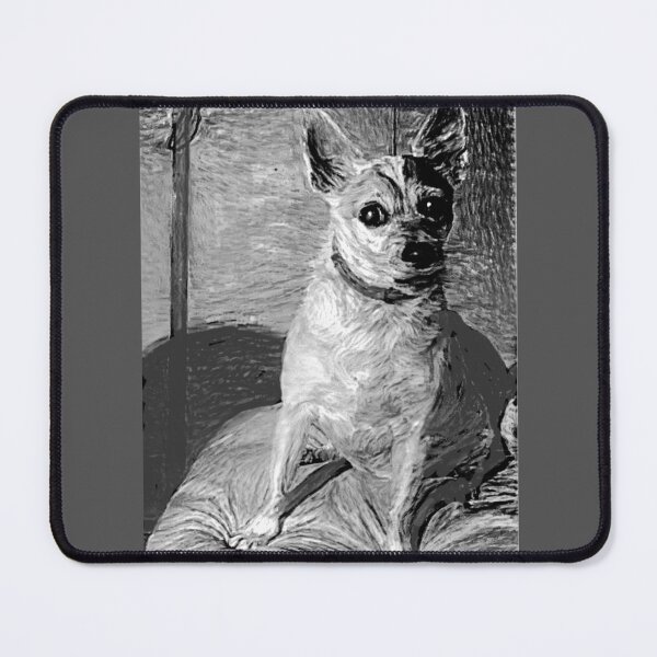 Item preview, Drawing Mini-foxie Chihuahua Dog designed and sold by Fayes4Art.