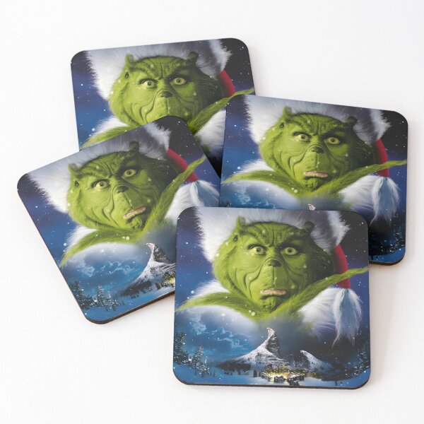 Item preview, The Grinch Original Custom Vintage Movie Poster Wall Art designed and sold by Cool Robot Bro..