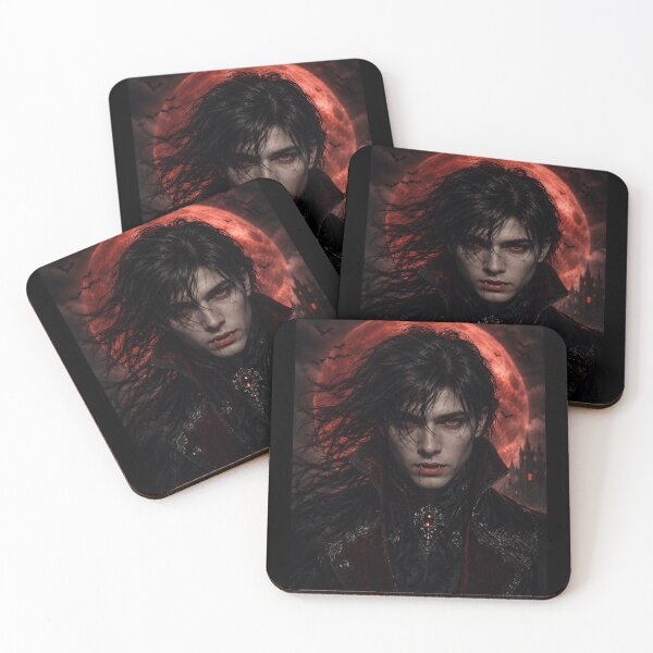 Item preview, Dark Fantasy Vampire King Wall Art | Royal Victorian Gothic King, Noble Vampire Lord, Medieval Fantasy Artwork designed and sold by Lantis Rayne Store.