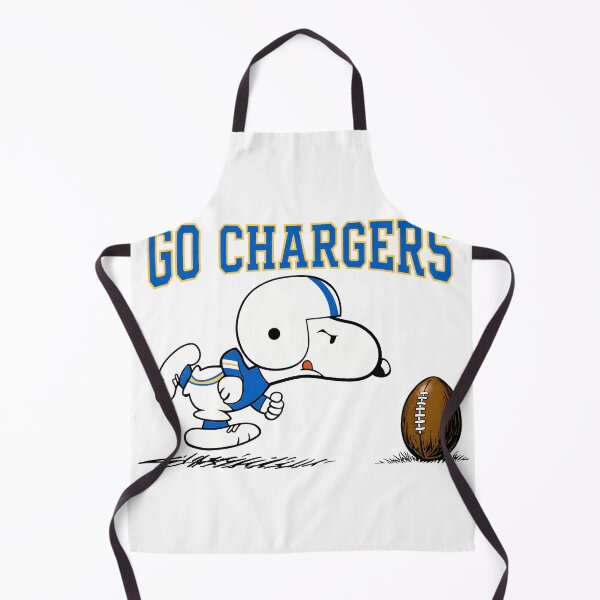 Item preview, Go Chargers Snoopy Football designed and sold by Konnartis.