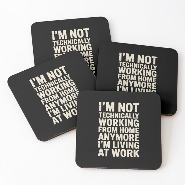 Item preview, Not Working from Home Anymore I'm Living At Work Coworker designed and sold by ZACK ART.