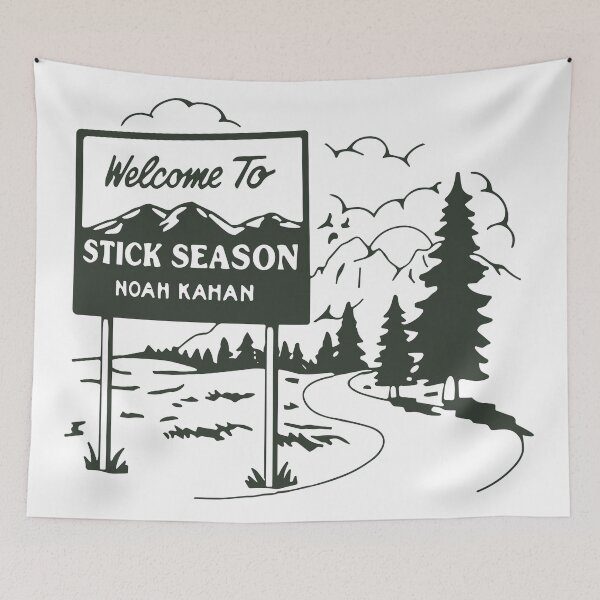 Item preview, Stick Season Road designed and sold by McAdamStudio.