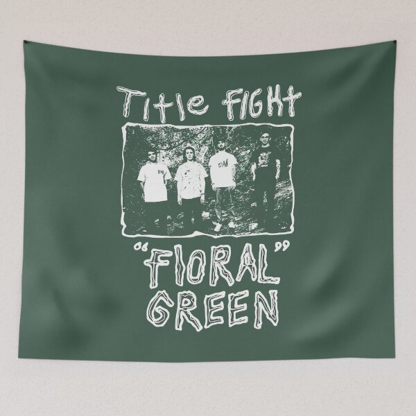 Item preview, Awesome Title Fight Floral Green designed and sold by EthannThompson.