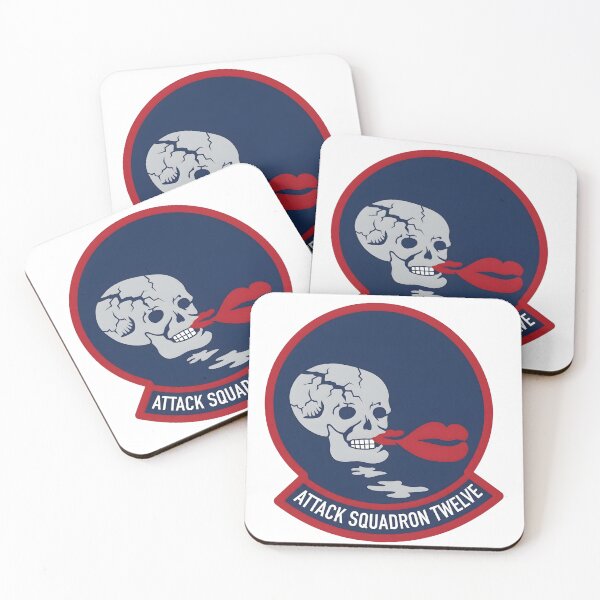 Item preview, VA-12 Attack Squadron Twelve "Flying Ubangi" Patch Emblem designed and sold by CharlieDesings.