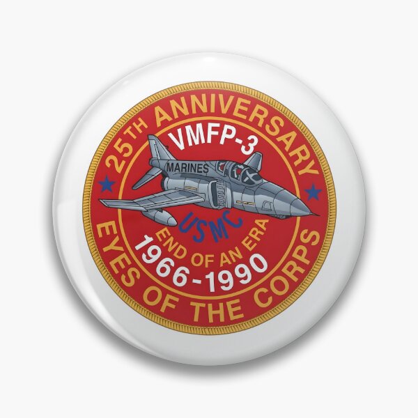 Item preview, VMFP-3 Eyes of the Corps 25th Anniversary Patch Emblem designed and sold by CharlieDesings.