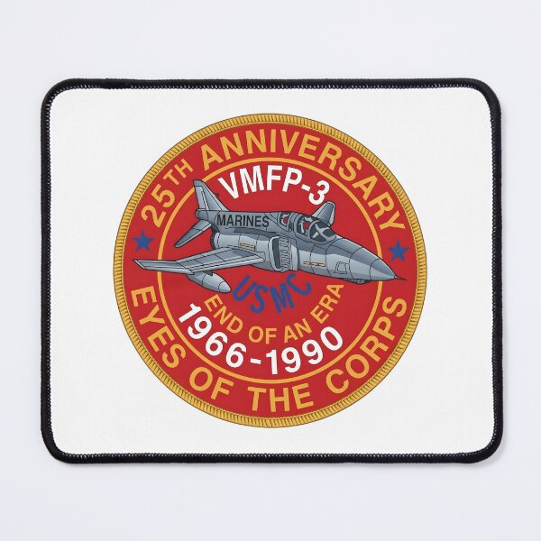 Item preview, VMFP-3 Eyes of the Corps 25th Anniversary Patch Emblem designed and sold by CharlieDesings.