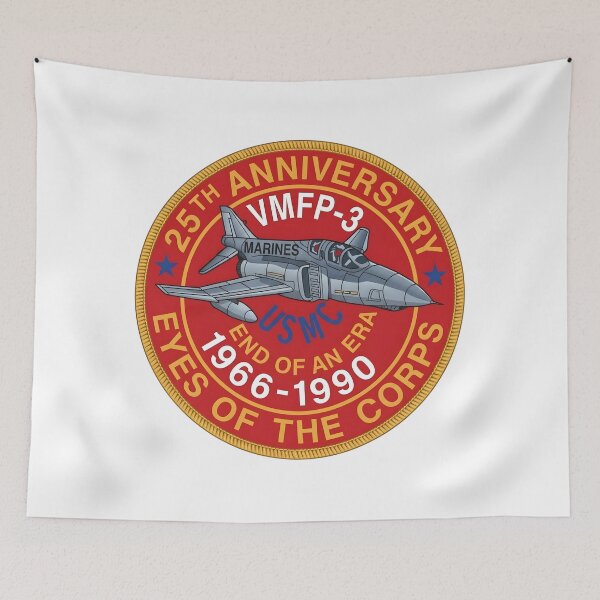 Item preview, VMFP-3 Eyes of the Corps 25th Anniversary Patch Emblem designed and sold by CharlieDesings.