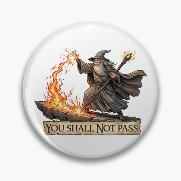 Item preview, You Shall Not Pass - Gandalf designed and sold by RamsesLw.