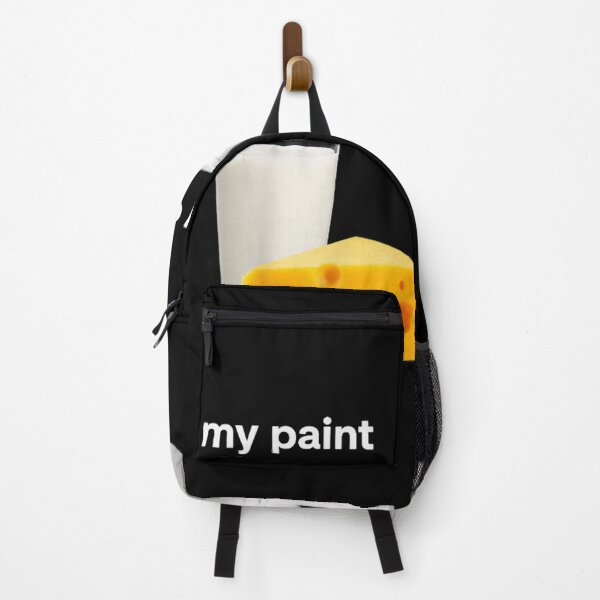 Item preview, My Paint My Canvas Funny Milk Cheese Toilet Dad Joke Design designed and sold by DuneHaicna.