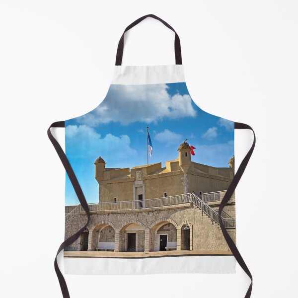 Item preview, Old bastion fort with a fortress wall on the seashore, Menton, France designed and sold by goceris.