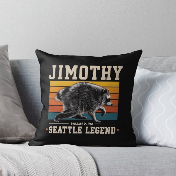 Item preview, Seattle Legend Jimothy Funny Viral Raccoon Vintage T-Shirt designed and sold by egabilo.