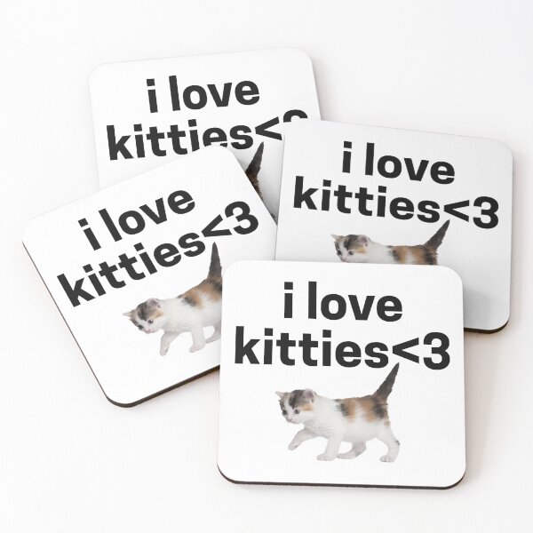 Item preview, I Love Kitties - Cute Cats 2000s designed and sold by lydsshop.