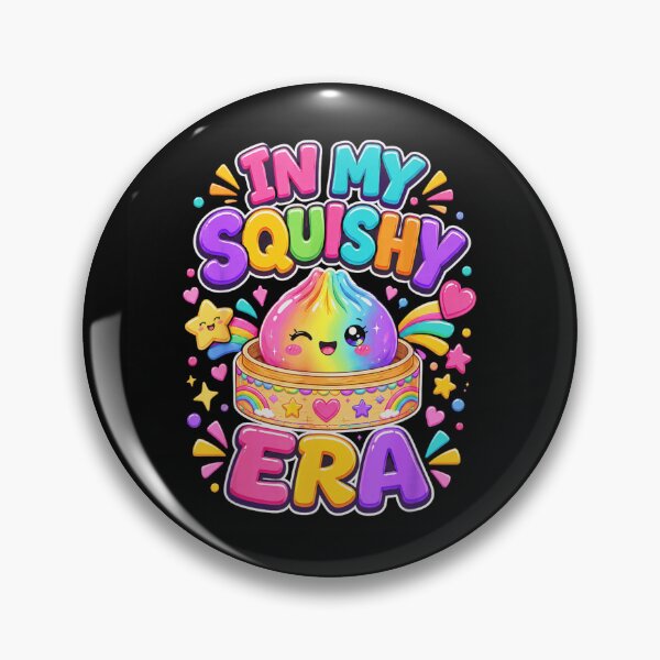 Item preview, In My Squishy Era Cute Rainbow Kawaii Dumpling Aesthetic Design designed and sold by DuneHaicna.