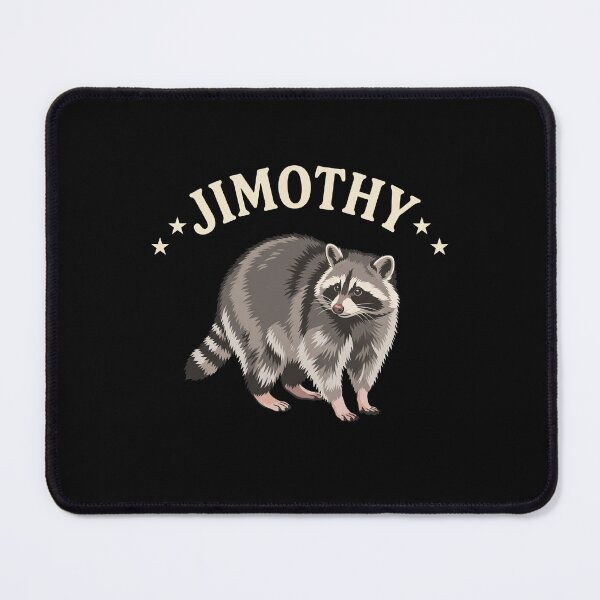 Item preview, Funny Jimothy Raccoon Trash Panda Vintage Animal Meme Graphic designed and sold by IsDesignHub.