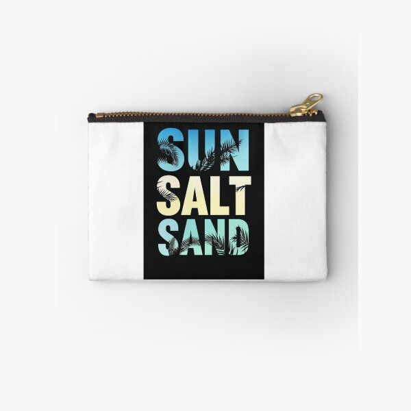 Item preview, Sun Salt Sand Tropical Palm Beach Typography designed and sold by ExpressoJungle.