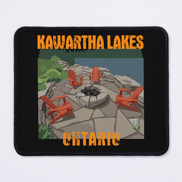 Item preview, Kawartha Lakes - Ontario (with Orange Lettering) designed and sold by VelvetRoom.