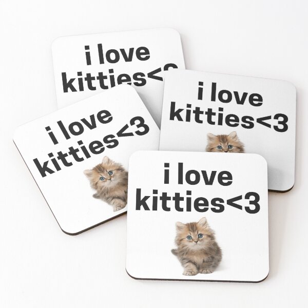 Item preview, I Love Kitties - Cute Cats 2000s designed and sold by lydsshop.