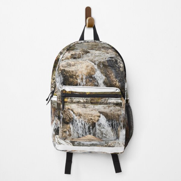 Item preview, Little waterfall in Setagaya park, Vienna. View of waterfall in Japanese-style garden at springtime. designed and sold by goceris.