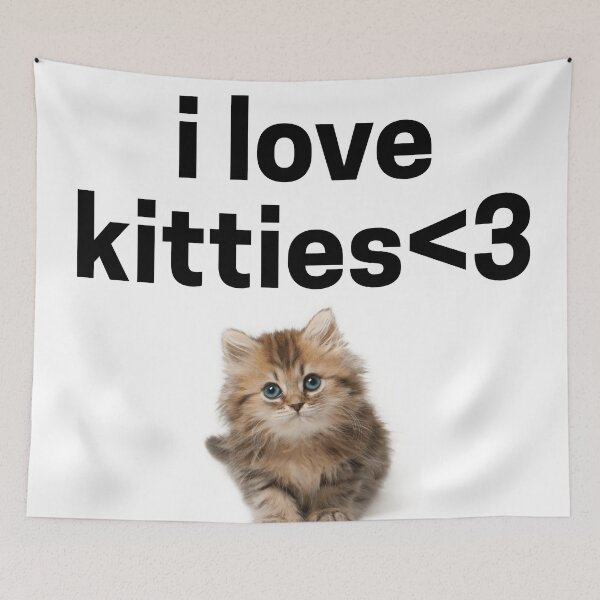 Item preview, I Love Kitties - Cute Cats 2000s designed and sold by lydsshop.