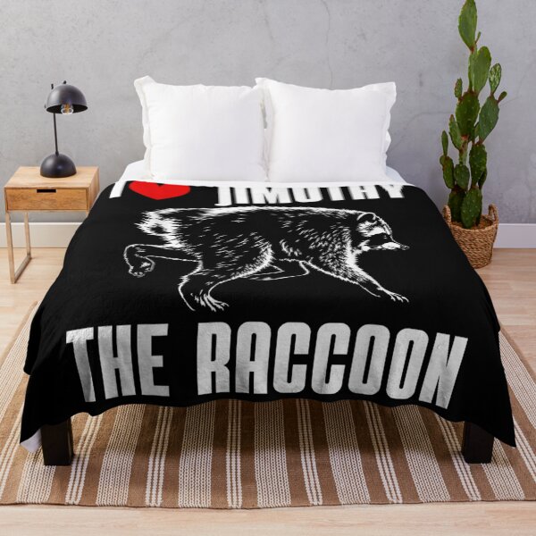 Item preview, I Love Jimothy The Raccoon Funny Woodland Animal Vintage Design designed and sold by DuneHaicna.