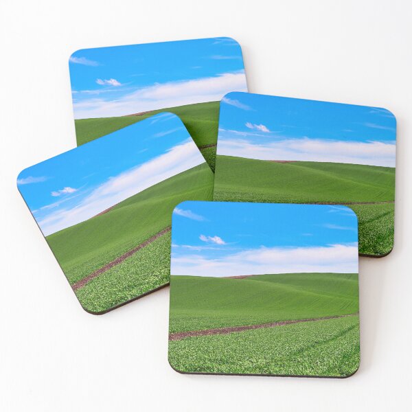 Item preview, Green wheat fields,Moravia rolling hills at spring,Chech Republic designed and sold by goceris.