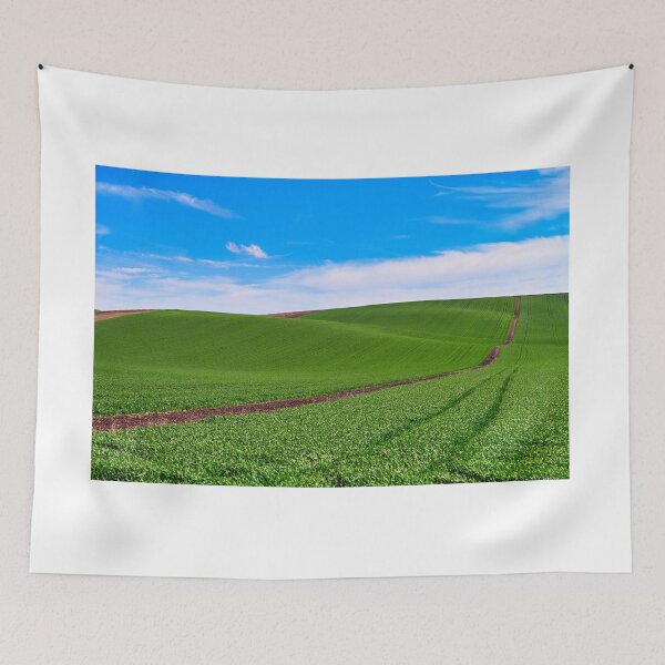 Item preview, Green wheat fields,Moravia rolling hills at spring,Chech Republic designed and sold by goceris.