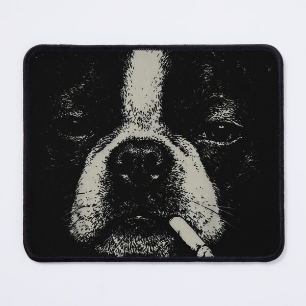 Item preview, Grumpy Dog Smoking Cigar Funny Tough Bulldog Vintage Portrait Design designed and sold by GalenoHenley.